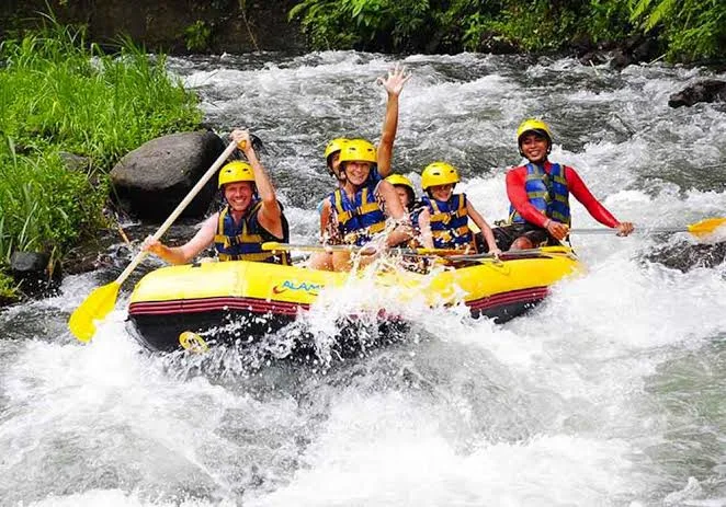 telaga waja rafting adventure